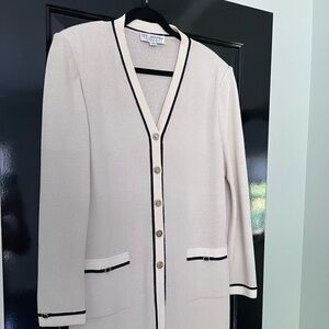 St. John Collection long sweater, size 12, stunning piece!